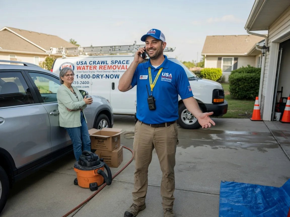 Crawl Space Water Removal Spartanburg, SC FAQs